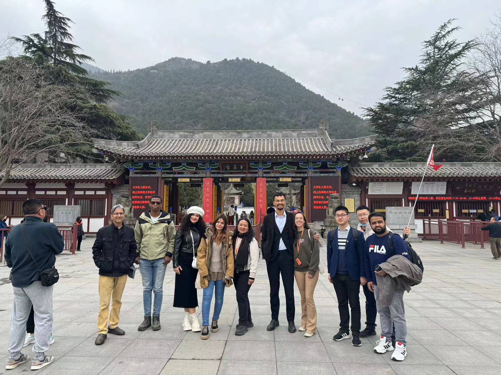 UCD Teachers visiting Terracota Warriors