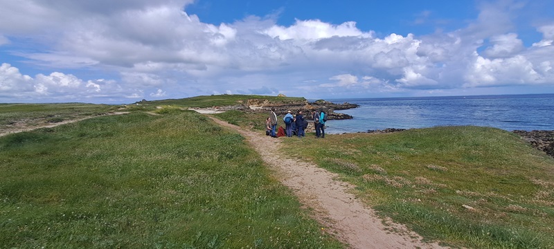 Visiting the iconic Mesolithic cemetery of Hoedic, May 2024