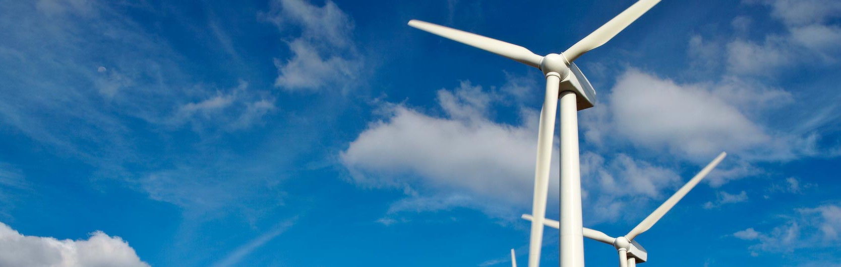 windfarm banner with sky